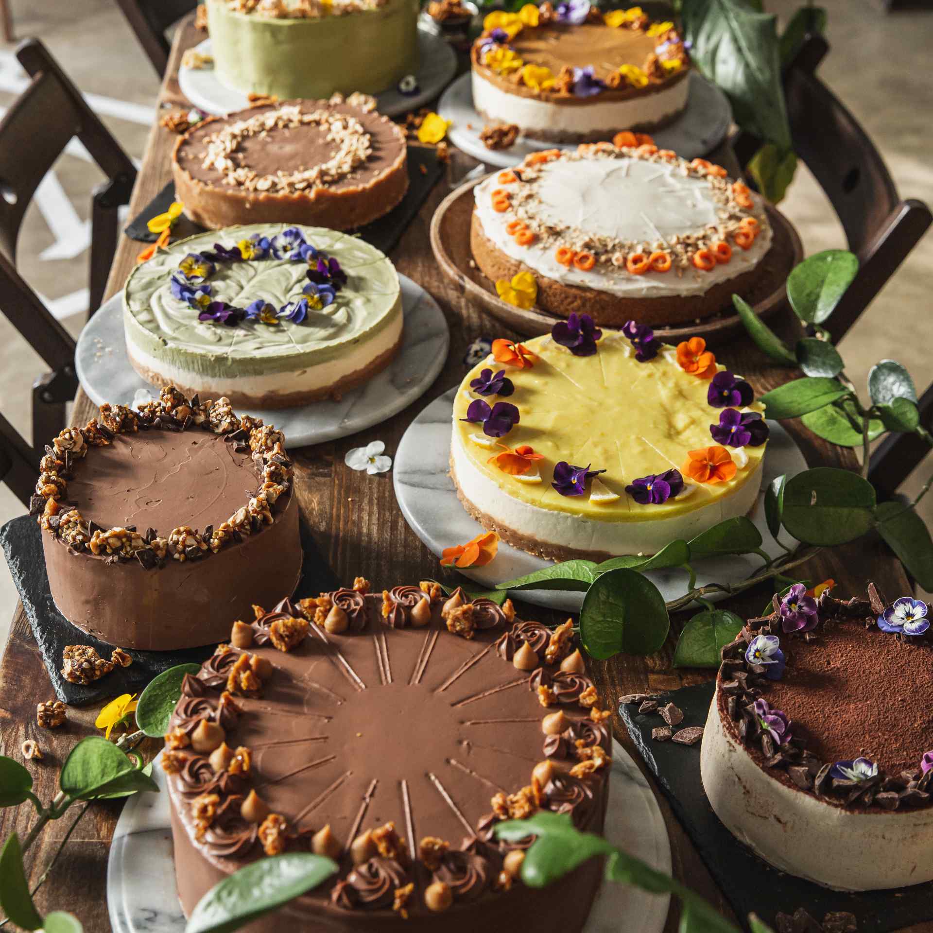 Gateaux vegan et sans gluten faits maison par Aujourd'hui Demain